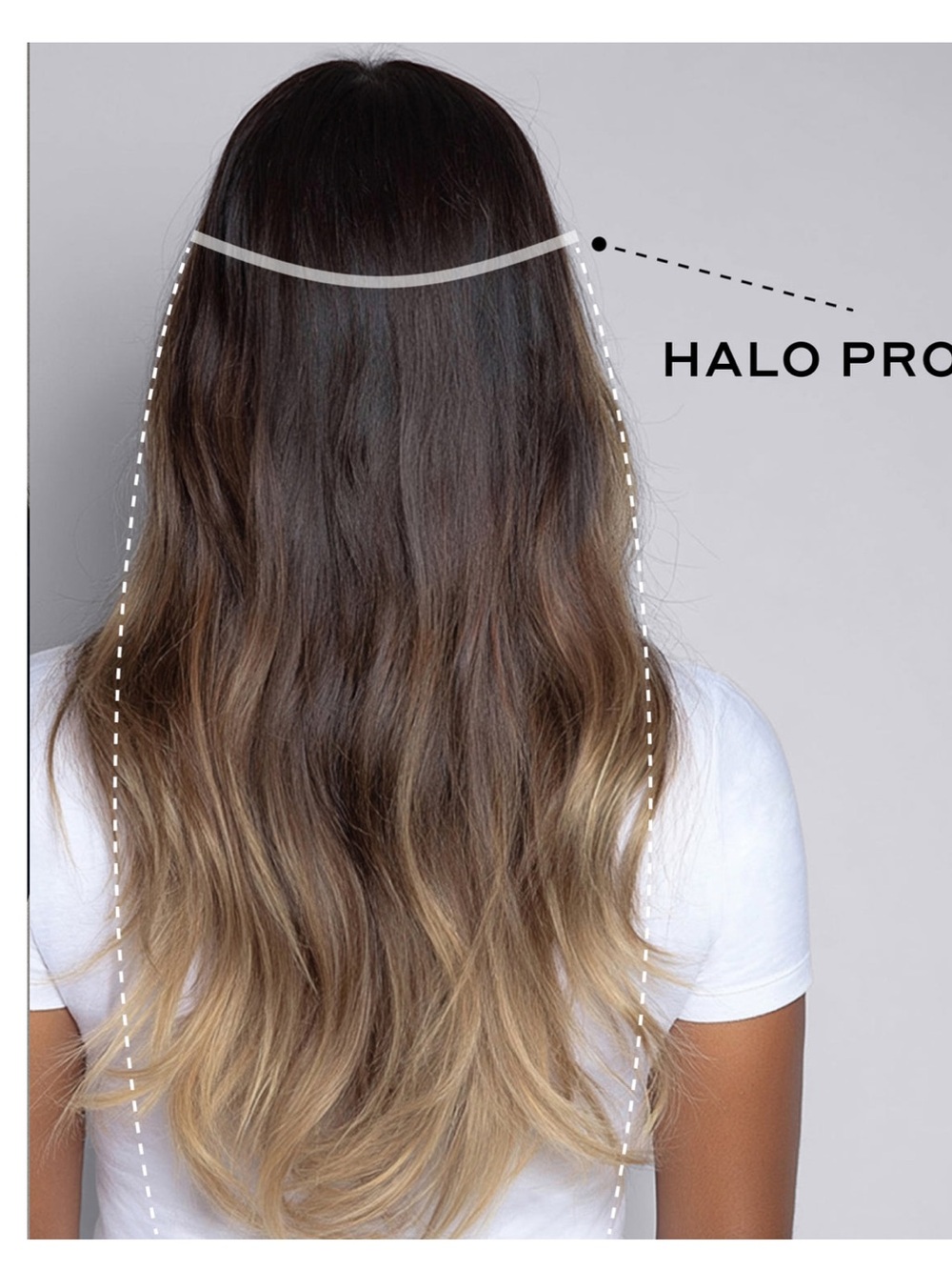 Bellami HALO PRO ExTENSIONS KIT, DARK BROWN/DIRTY BLONDE #2/18
BALAYAGE